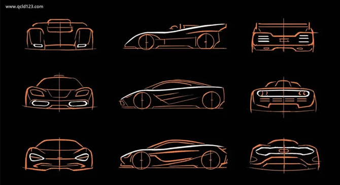 汽车领地：这些草图预示着迈凯轮设计的未来吗