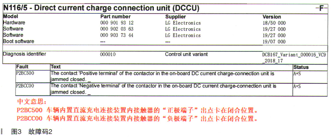 奔驰EQC400无法行驶故障检修3