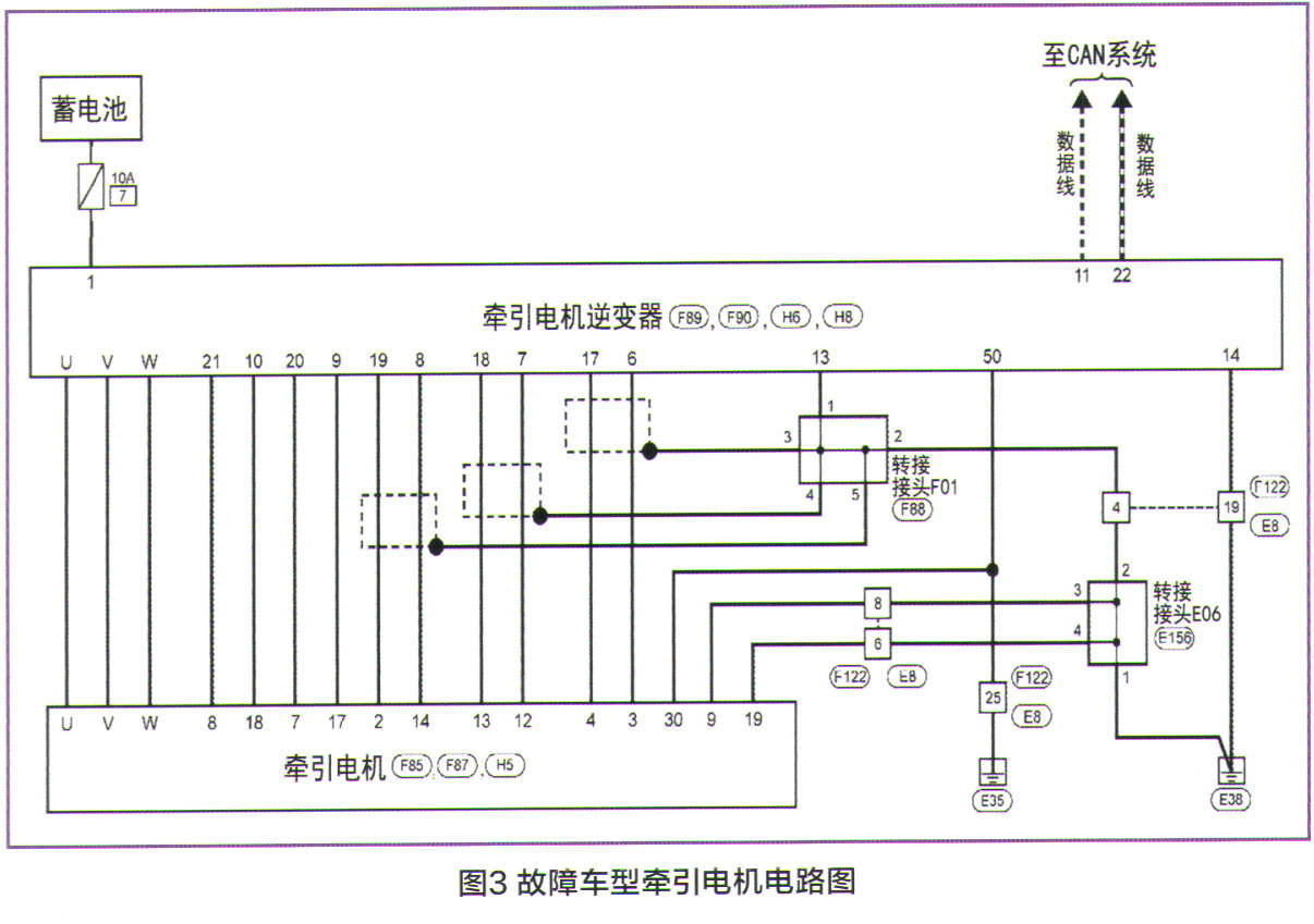 东风启辰D60EV无法上电故障检修3