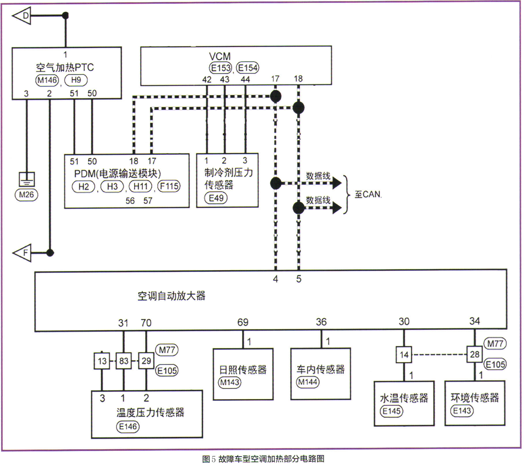 东风启辰D60EV空调不制热5