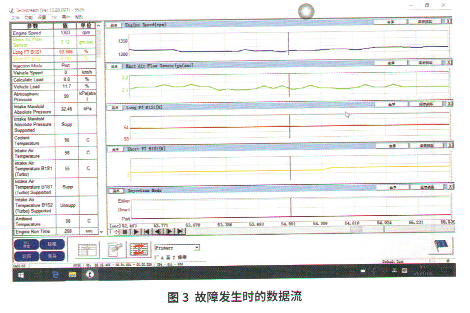 雷克萨斯RX300混合气过稀故障排除3