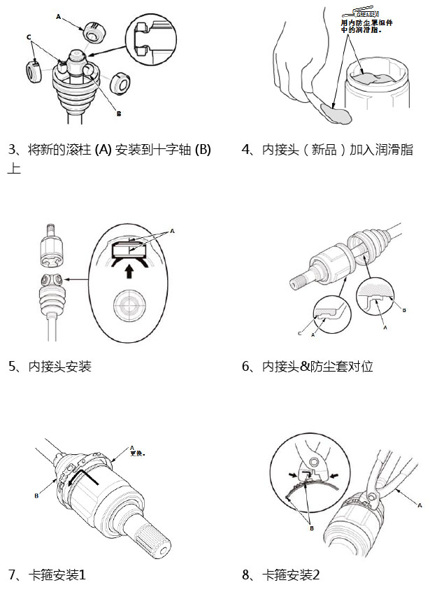 2016款本田雅阁行驶中半轴抖动维修指南4