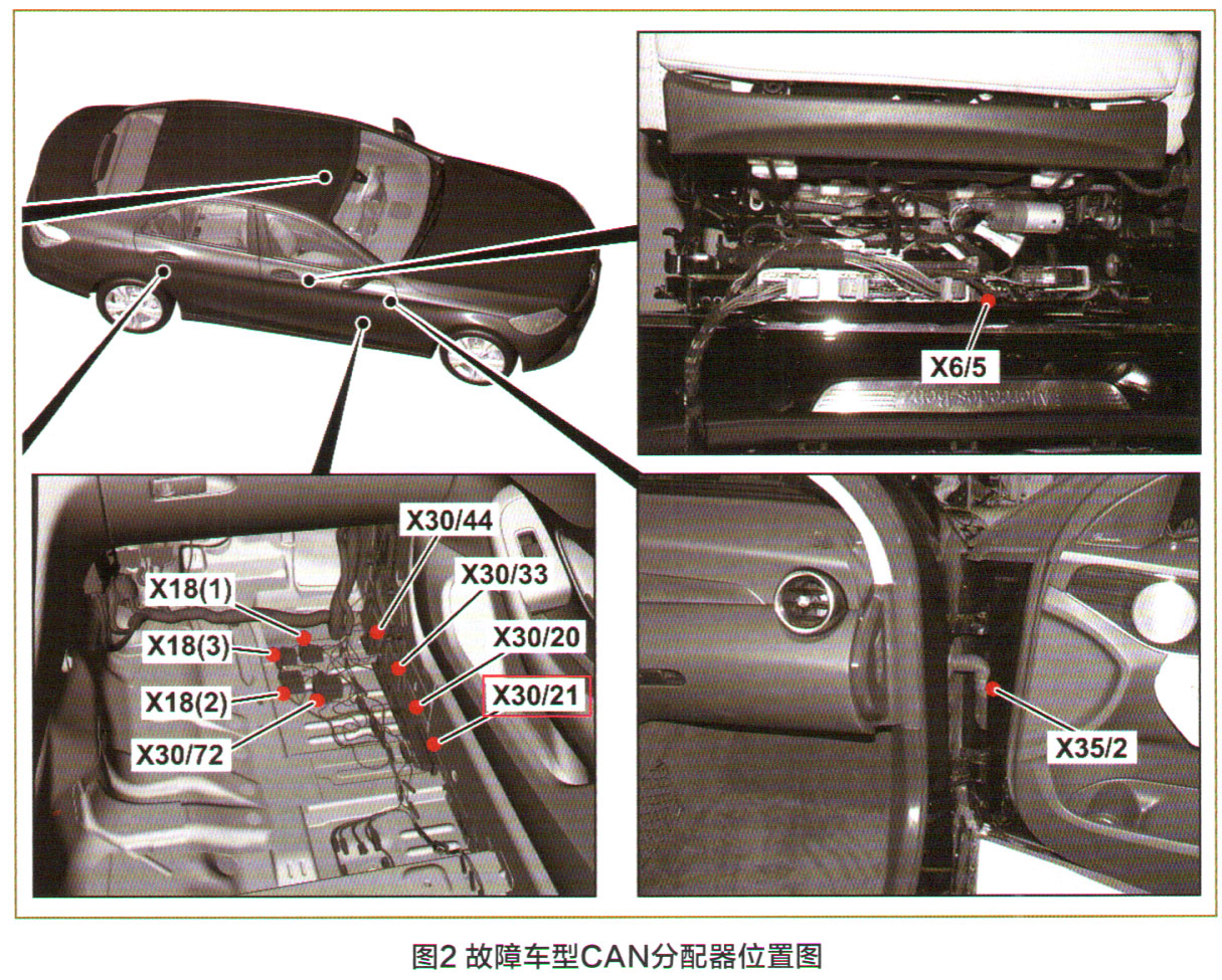 奔驰C200L轿车发动机无法启动2