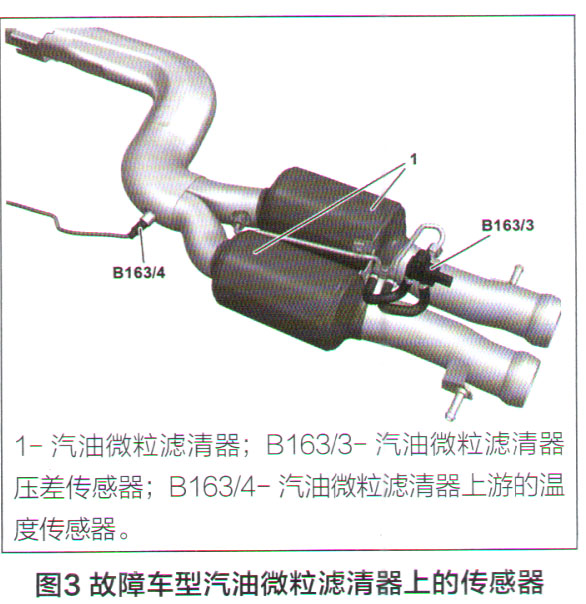 奔驰GLE350e发动机故障灯常亮检修3