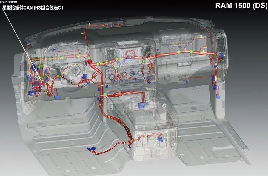 2017款道奇RAM 1500指南针无显示、空调不工作4