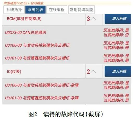 2015 款别克凯越发动机无法起动2