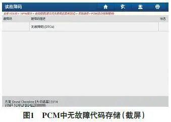 2014款吉普大切诺基发动机怠速时车身偶尔抖动1