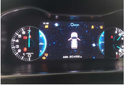 众泰大迈X7打开电源车速表到顶、空调不工作