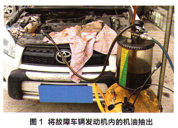 丰田RAV4机油警告灯点亮、发动机异响