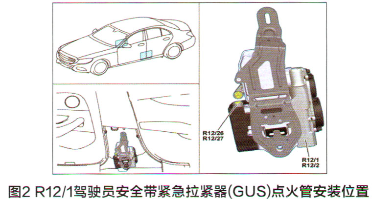 奔驰CLA220仪表提示左侧防护系统故障检修2.jpg