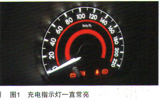 丰田汉兰达发电机不能发电故障检修