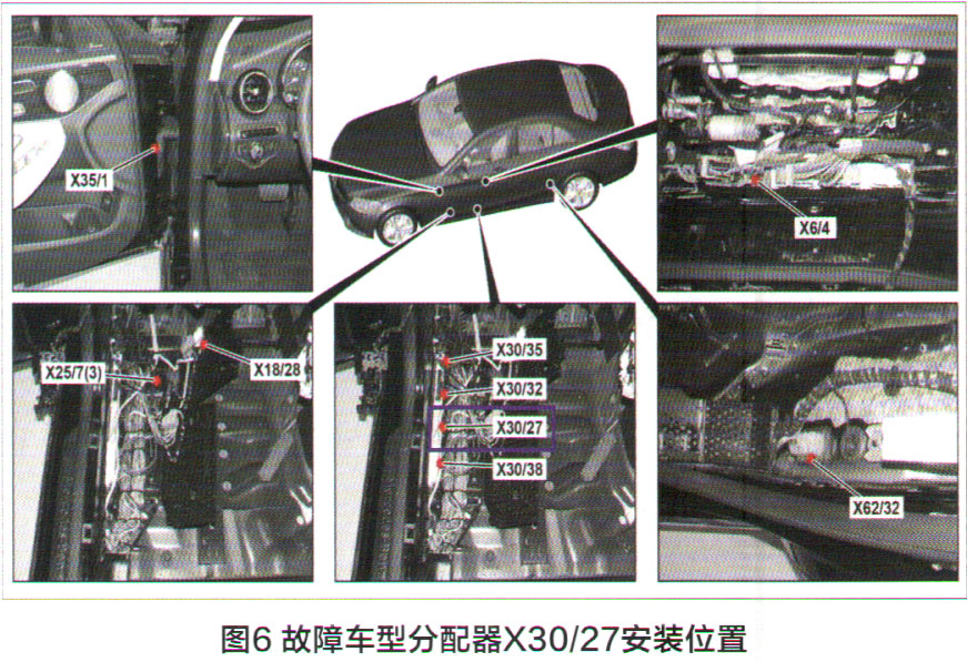 奔驰GLC260制动辅助系统功能受限检修