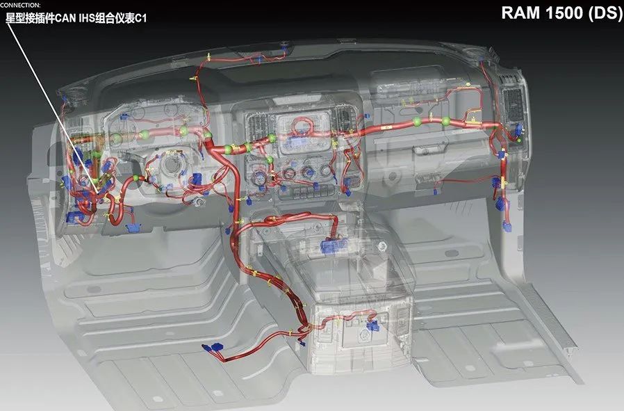 2017款道奇RAM 1500指南针无显示、空调不工作