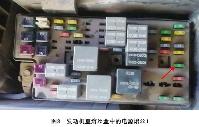 2008款北京现代索纳塔制动灯无法点亮