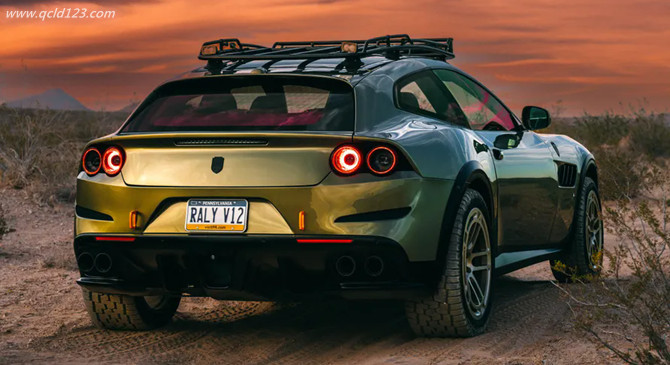 认识一下“Elevato”：这是一辆具备越野能力的法拉利GTC4 Lusso