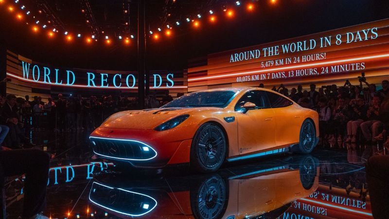 梅赛德斯概念AMG GT XX已经成功测试了这些轴流电机 梅赛德斯概念AMG GT XX已经成功测试了这些轴流电机