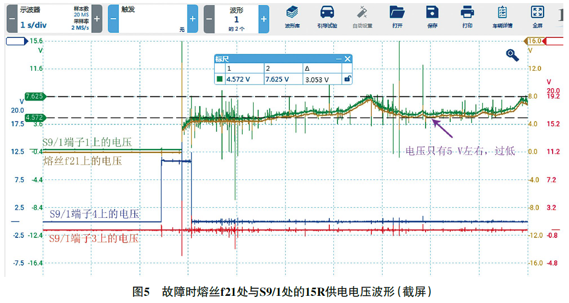 2010款奔驰E200 CGI轿车EPS OFF灯异常点亮5