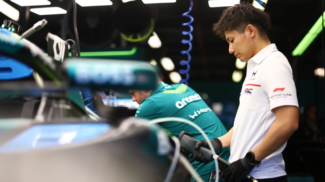 本田的一位工程师正在参与阿斯顿马丁AMR26的开发 本田的一位工程师正在参与阿斯顿马丁AMR26的开发