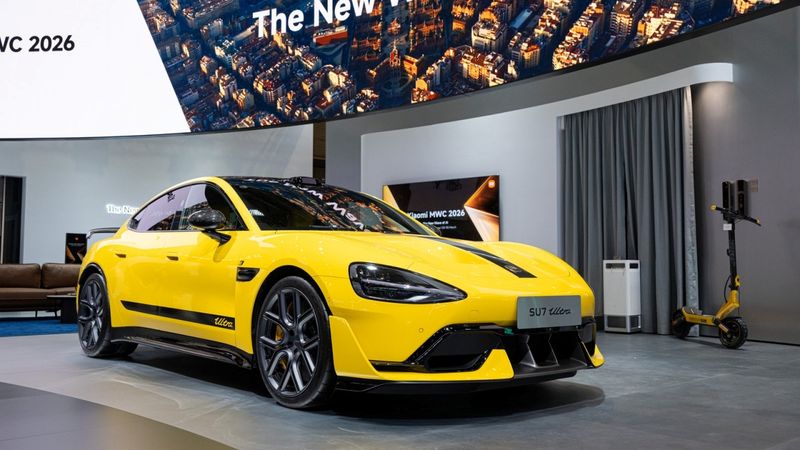 El SU7 Ultra在巴塞罗那刚刚亮相几天