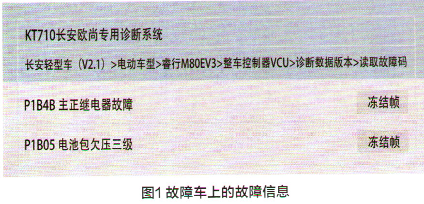 长安EM80新能源无法充电故障检修1.jpg