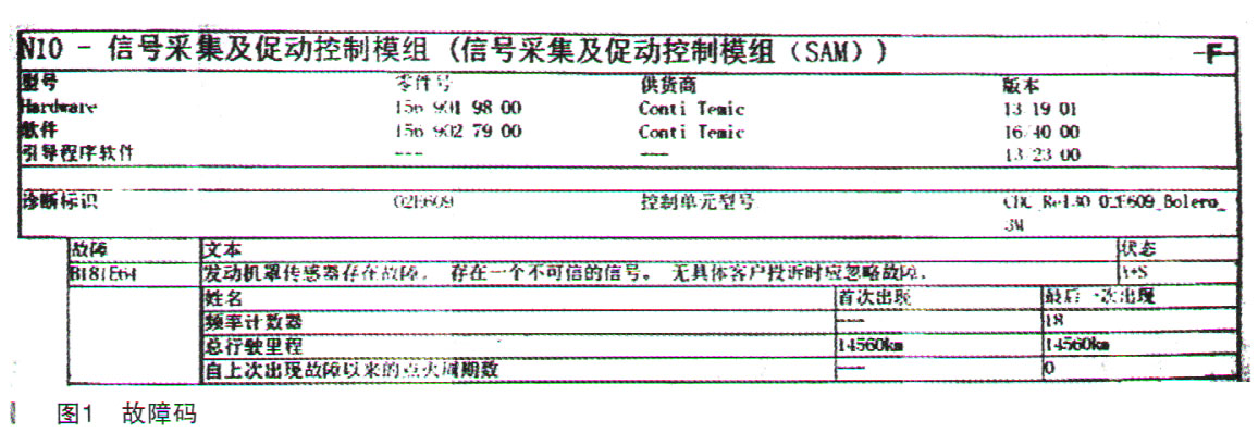 奔驰B200仪表显示发动机罩没有关