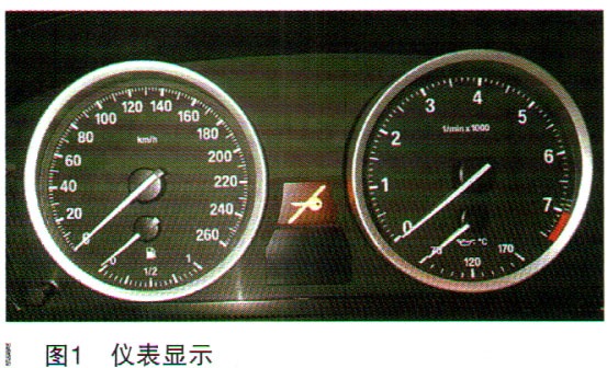 宝马X6一键启动不工作仪表显示智能钥匙