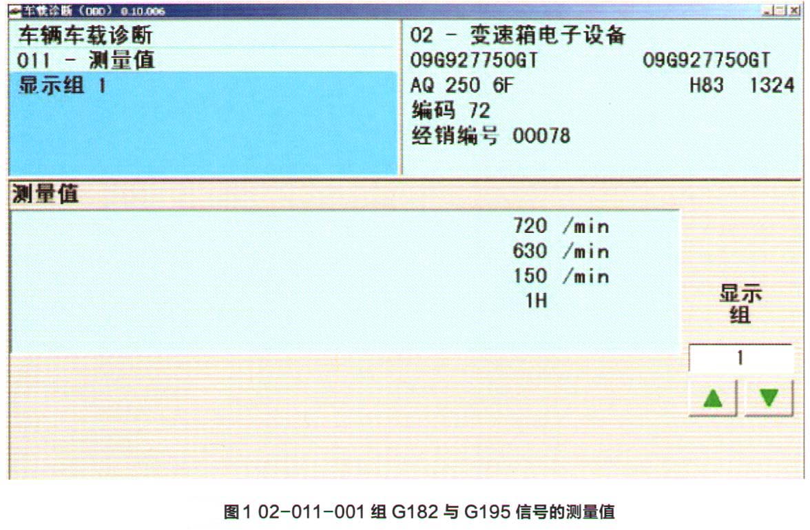 大众朗逸轿车仪表挡位显示屏出现红屏1.jpg